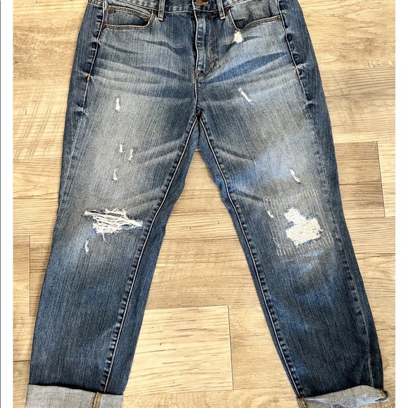 J Crew Distressed Boyfriend Jean - Picture 3 of 6